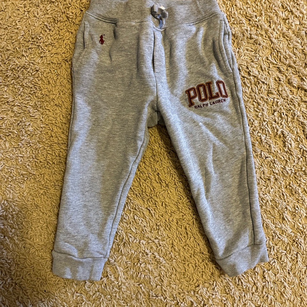Polo by Ralph Lauren Gray Kids Joggers